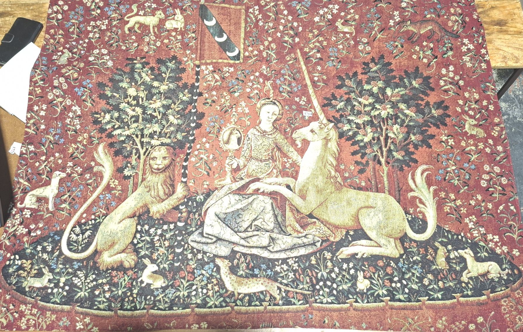 Embroidered Wall Tapestry