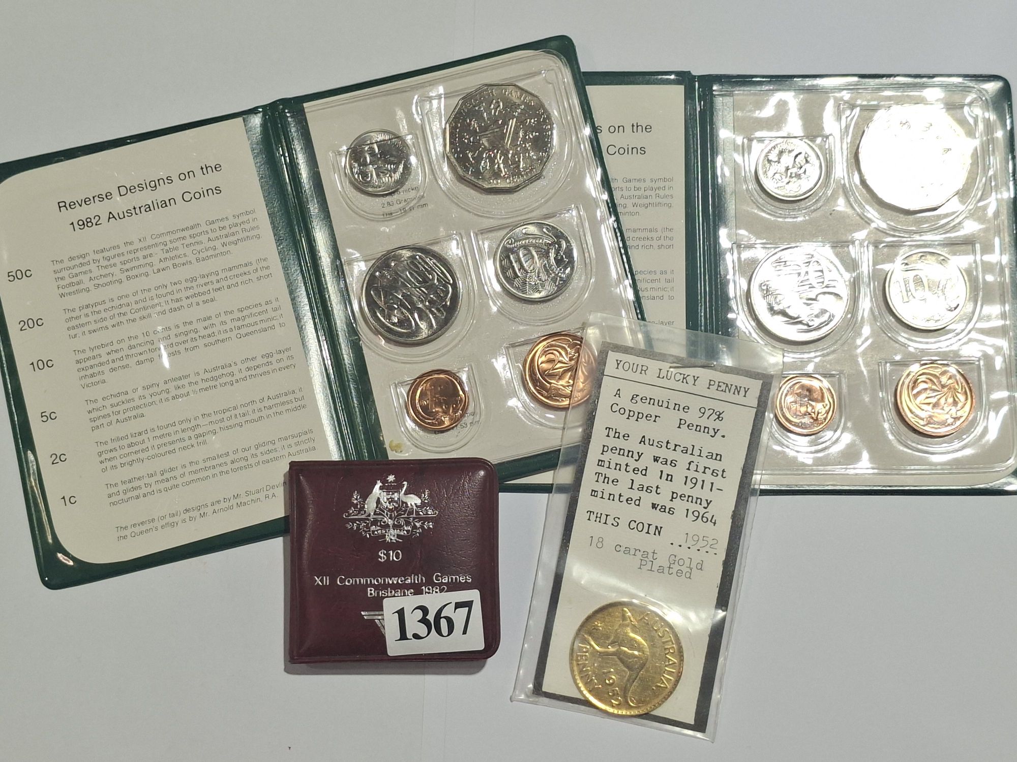 C.1982 Commonwealth Games Coins