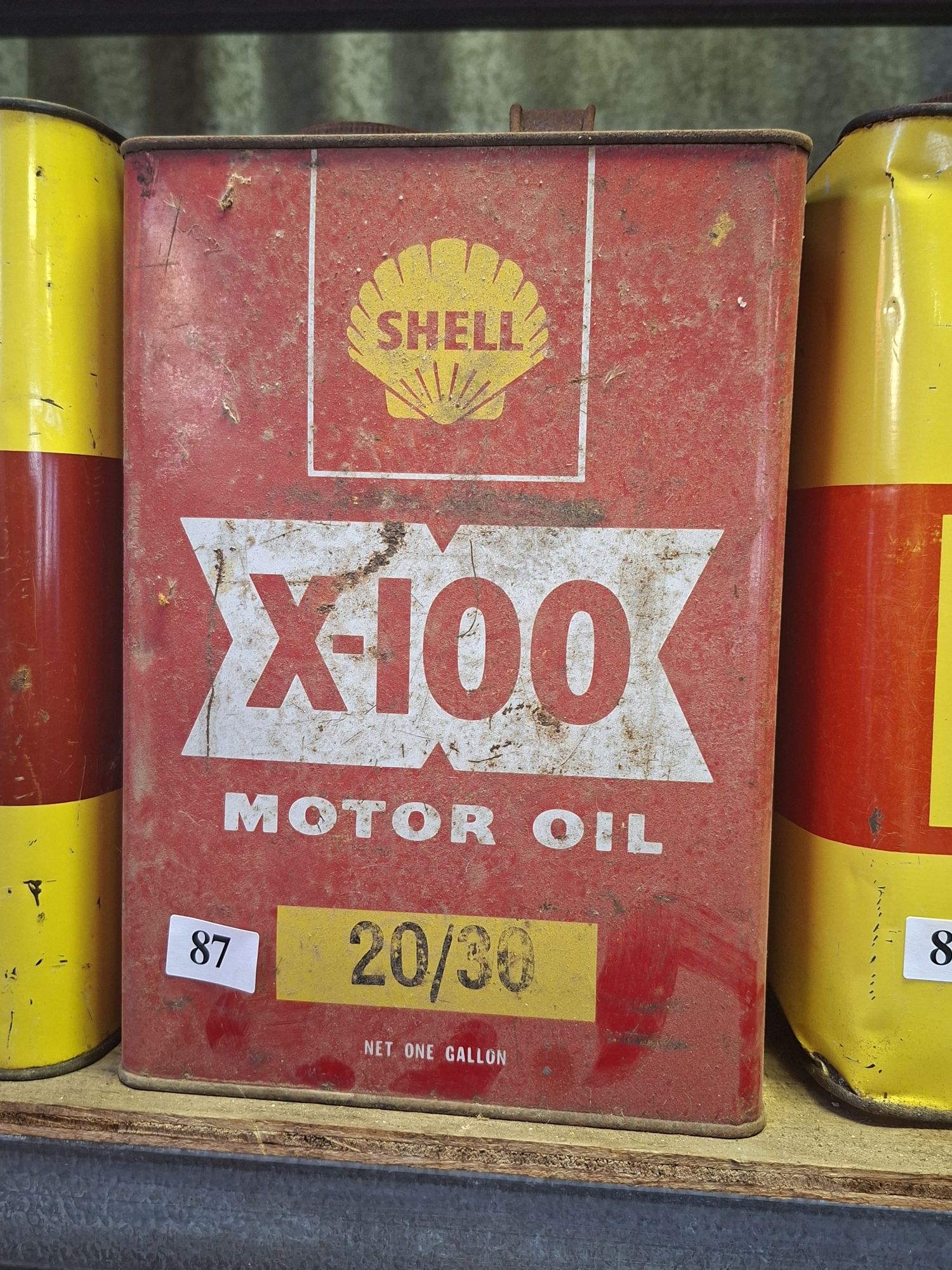 Shell Oil Can