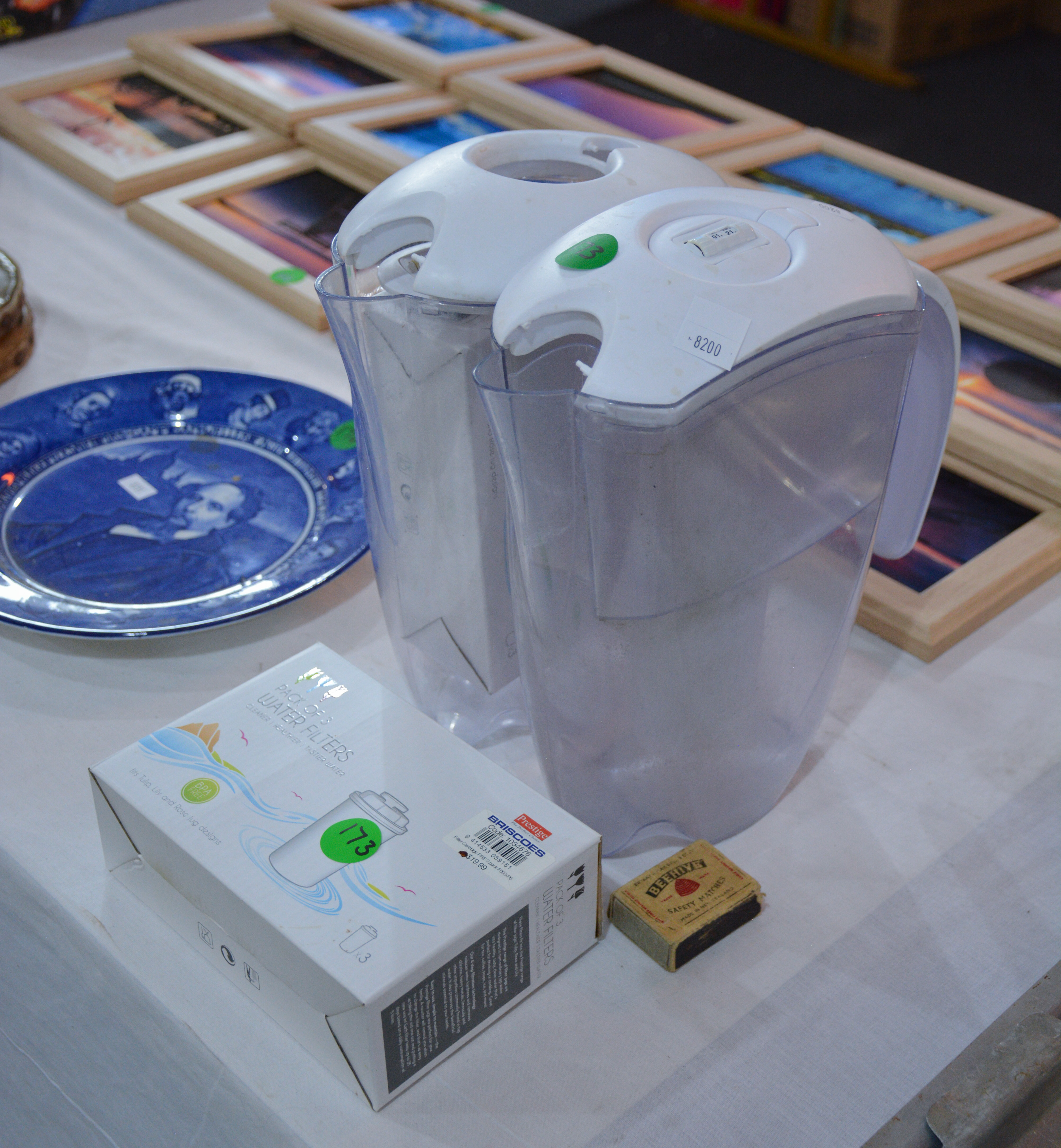 Water Filters and Water Jugs x 2 — sold at auction in New Zealand for $10