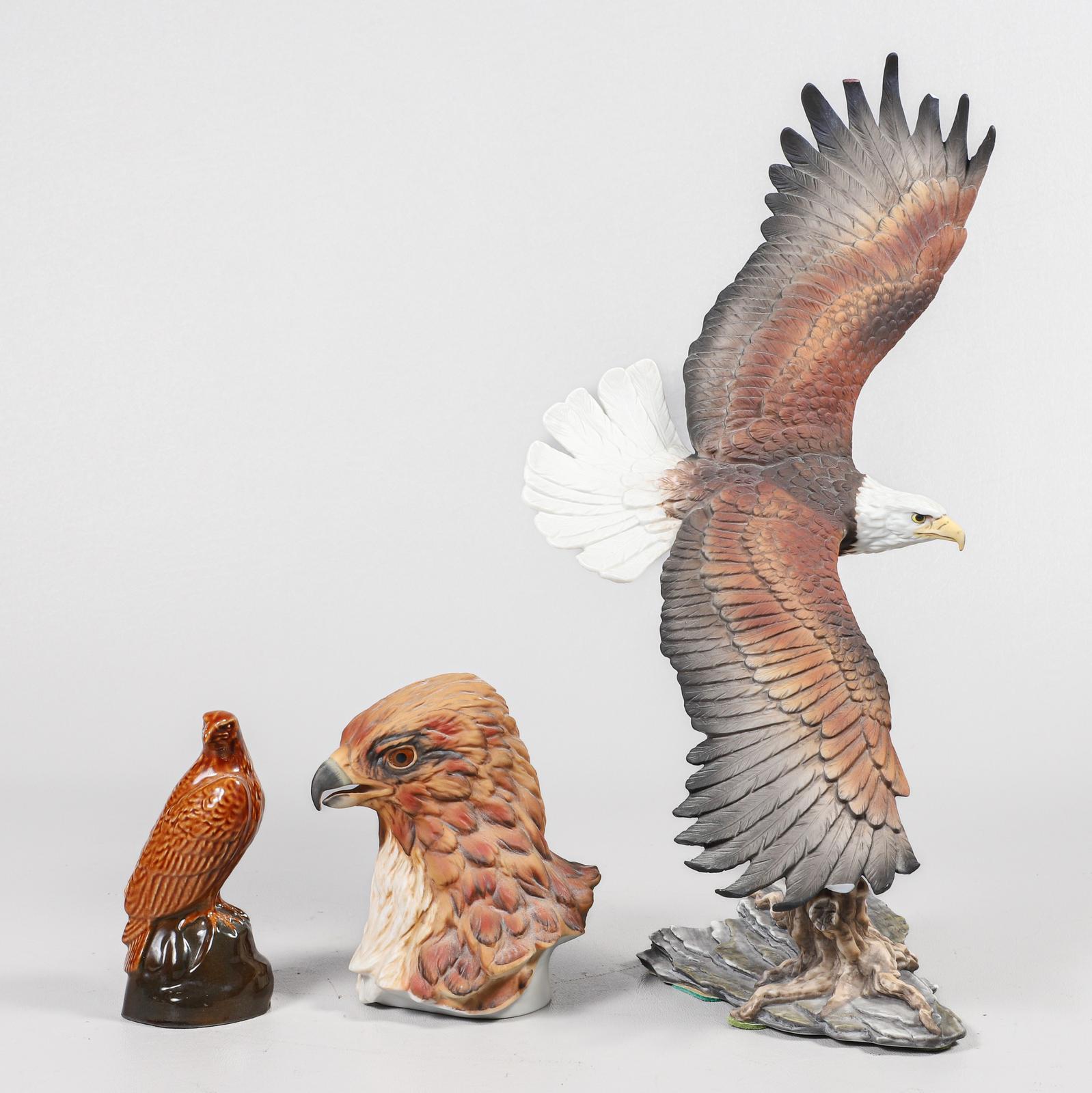 At Auction: Mats Jonasson, Mats Jonasson Crystal Eagle Paperweight