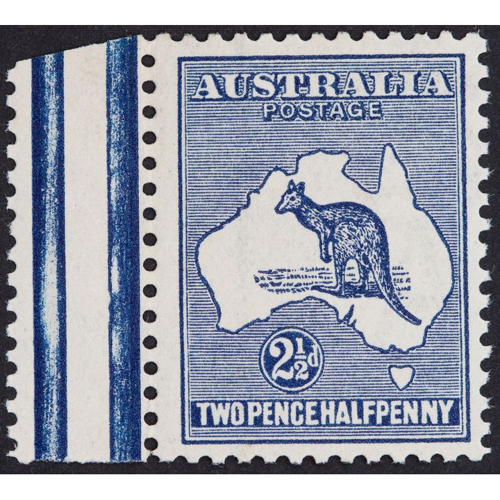 Second Watermark, Twopence Halfpenny, 1915, Fine