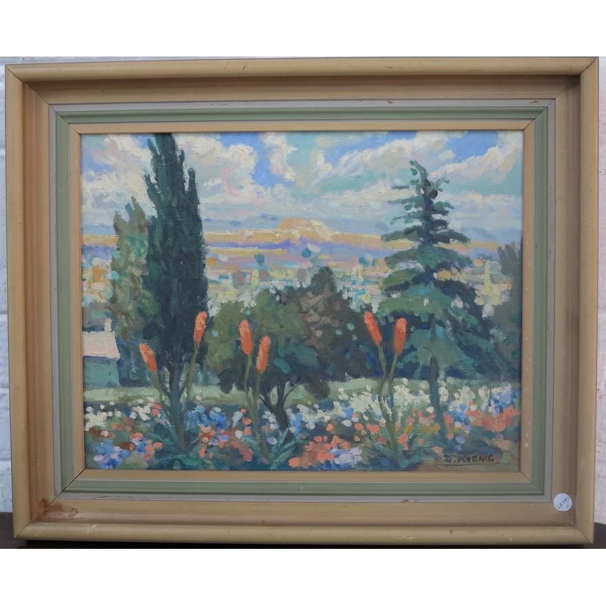 DEZSO KOENIG - OIL ON CANVAS