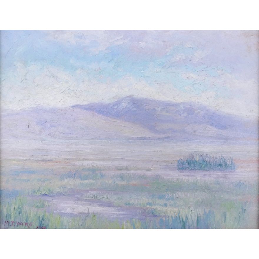 Melville Wire ''Desert Landscape'' 1911 Oil