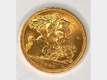 1963 ELIZABETH II PRE-DECIMAL GOLD SOVEREIGN