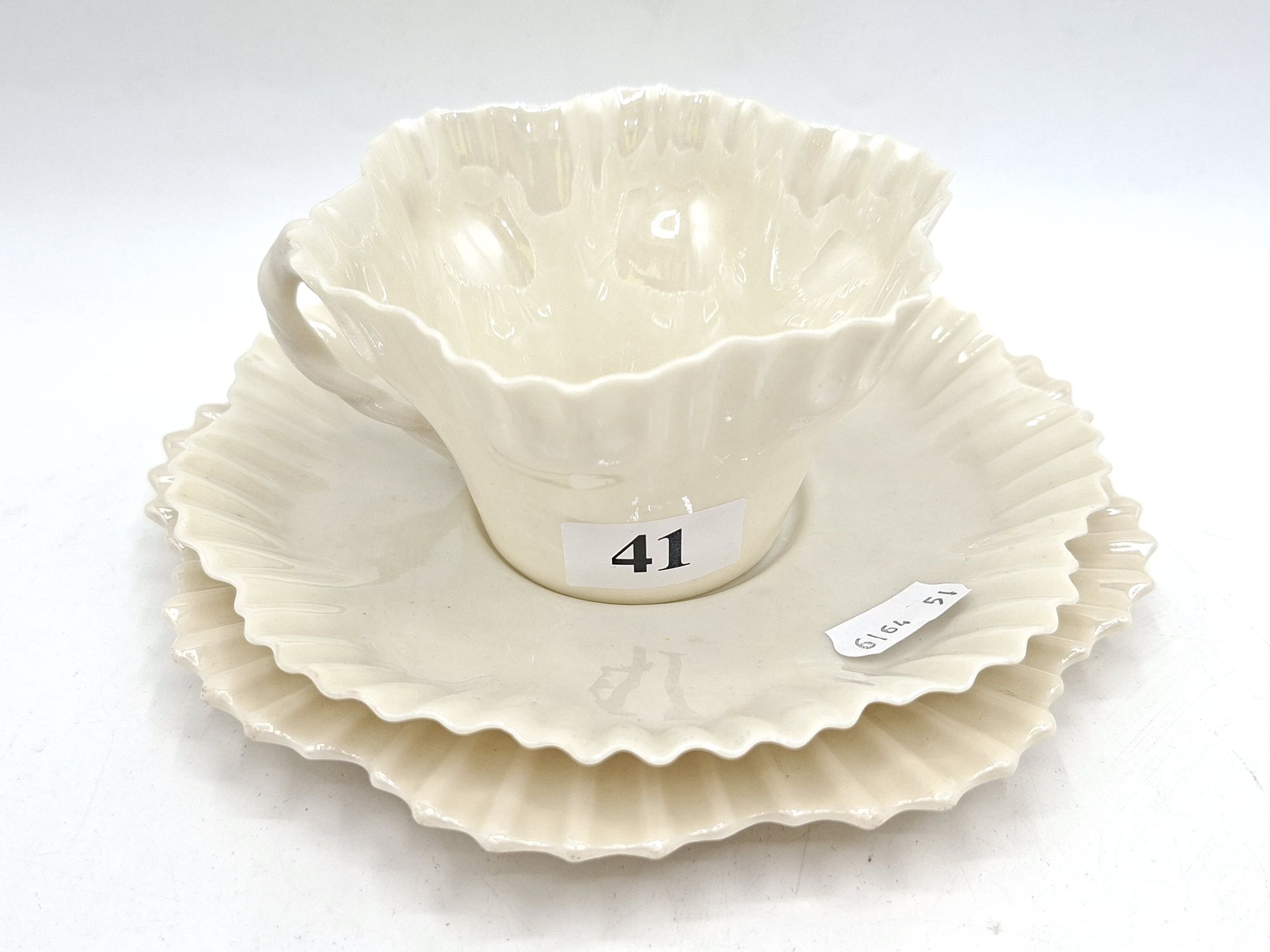 Irish Belleek China Trio