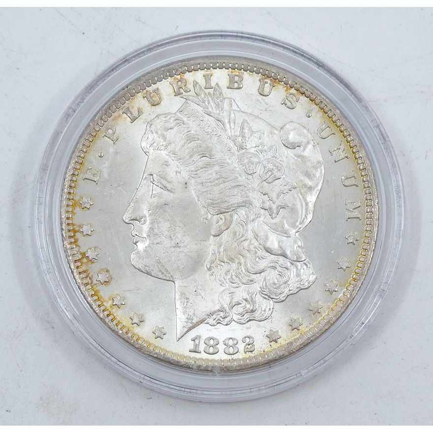 US 1882-CC Carson City Morgan Silver Dollar BU in Case