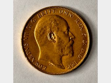 1906 EDWARD VII PERTH MINT GOLD SOVEREIGN