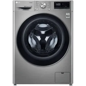 LG 10.5KG / 7KG DRY WASHER DRYER F4V5RGP2T STAINLESS STEEL - SILVER - YES -