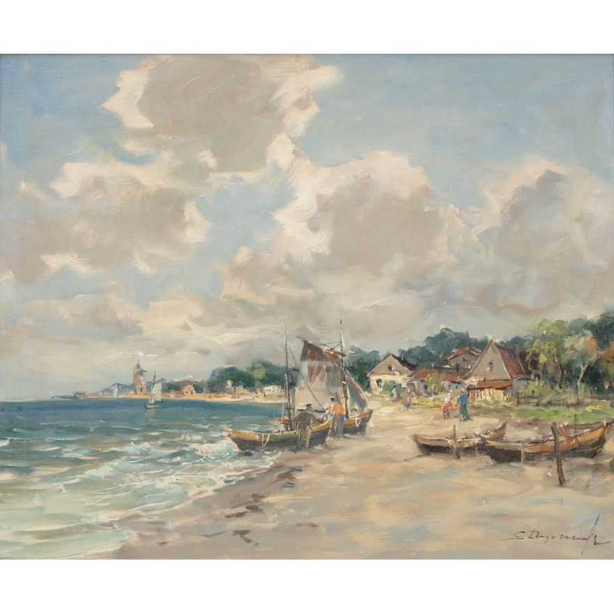 Eugeniusz Dzierzencki | Na plaży