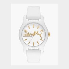 Puma Watch - Ultrafresh - white- Bar 4064092122640| 51747/7216 HV