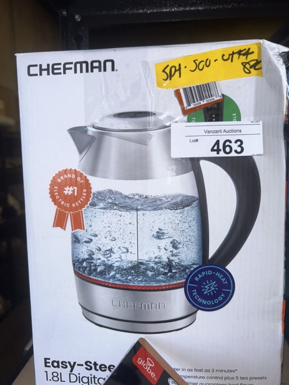 Chefman 1.8L Digital Precision Electric Kettle w/ Tea Infuser water boiler  New 816458024488