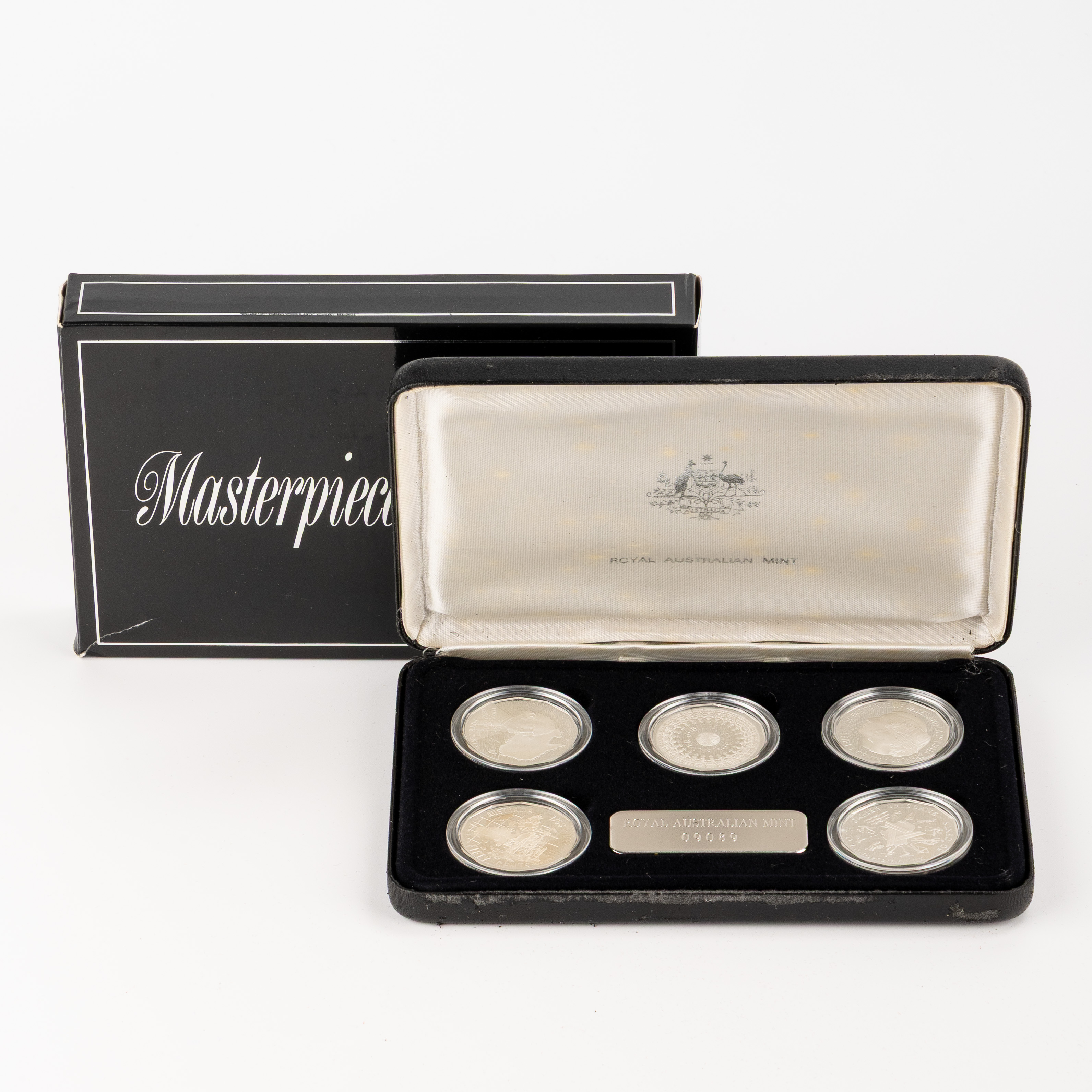 Masterpieces in Silver Set, Fifty Cents, 1989