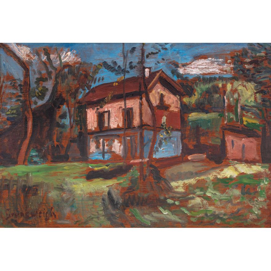 Nathan Grunsweigh | Dom artysty, ok. 1920–30