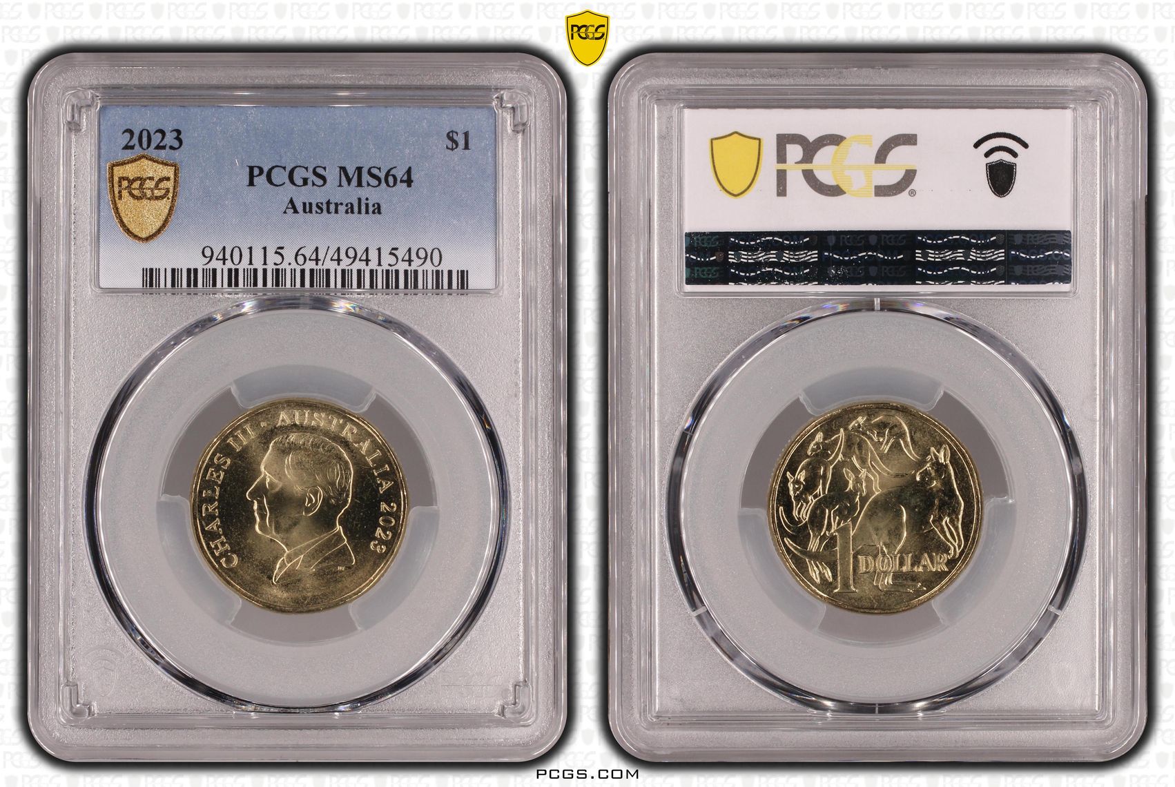 One Dollar, 2023, PCGS MS64