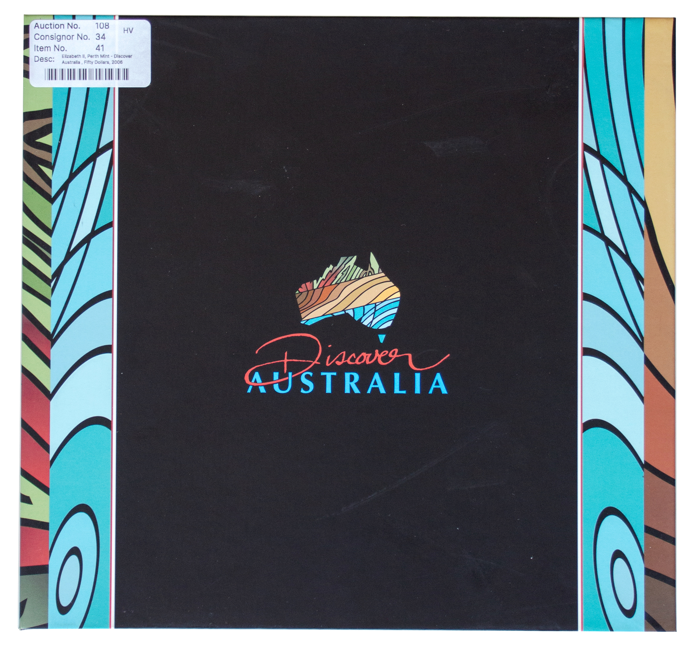 Sets, Elizabeth II, Perth Mint - Discover Australia , Fifty Dollars, 2006, FDC