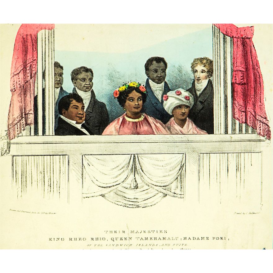 John W. Gear 'Their Majesties King Rheo Rhio and Queen Tamehamalu...'