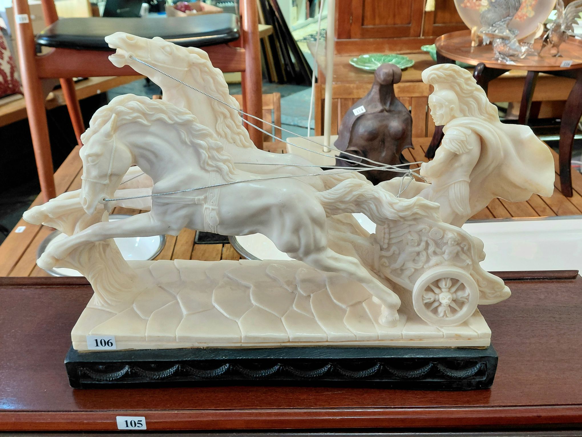 106 · ROMAN CHARIOT WITH HORSES
