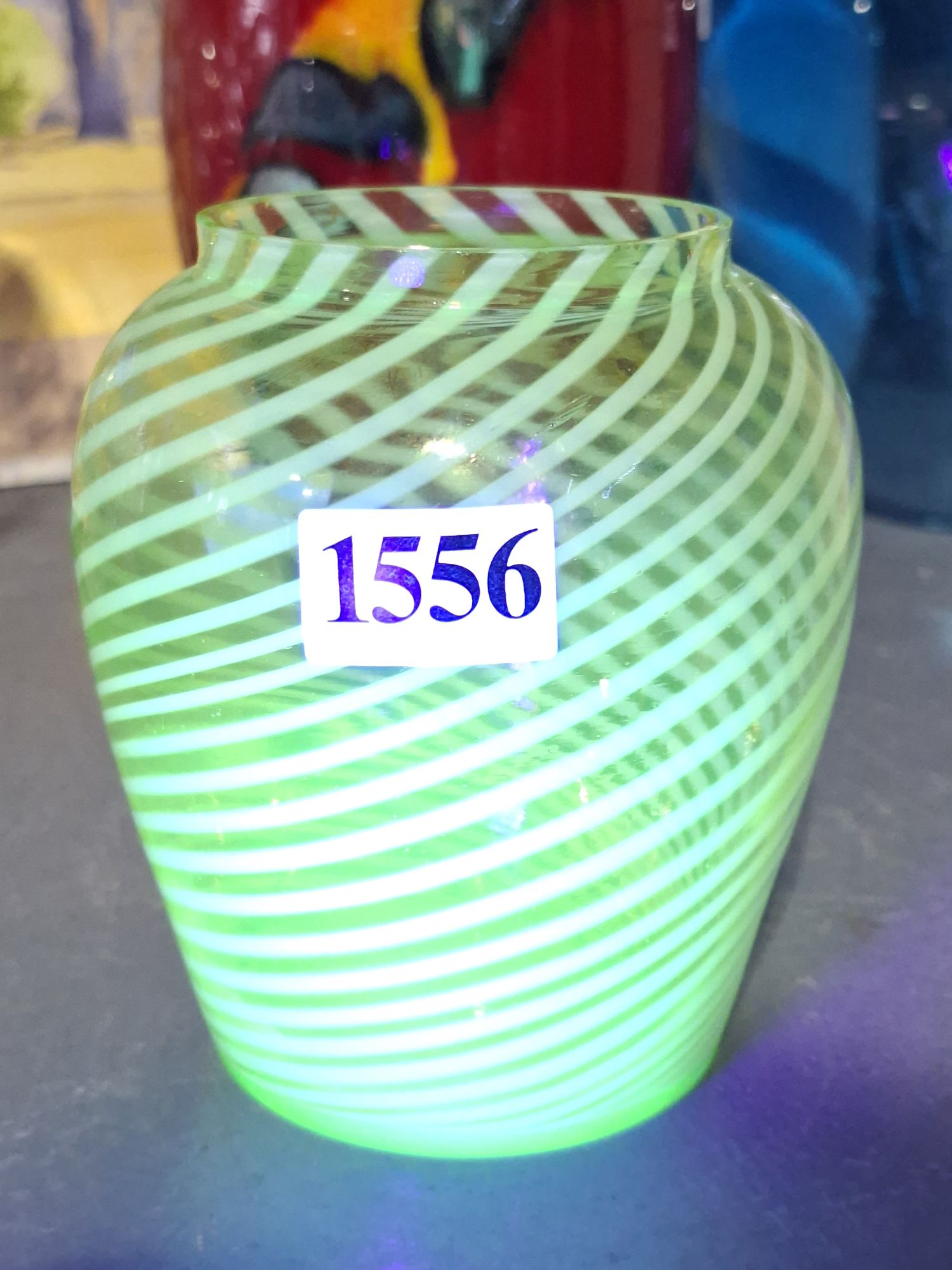 Citrine Glass Vase