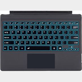 TYPE COVER FOR MICROSOFT SURFACE PRO GENERATION 7+ 7 6 5 4 3 PORTABLE SLIM WIRELESS KEYB (BLACK, BACKLIT)