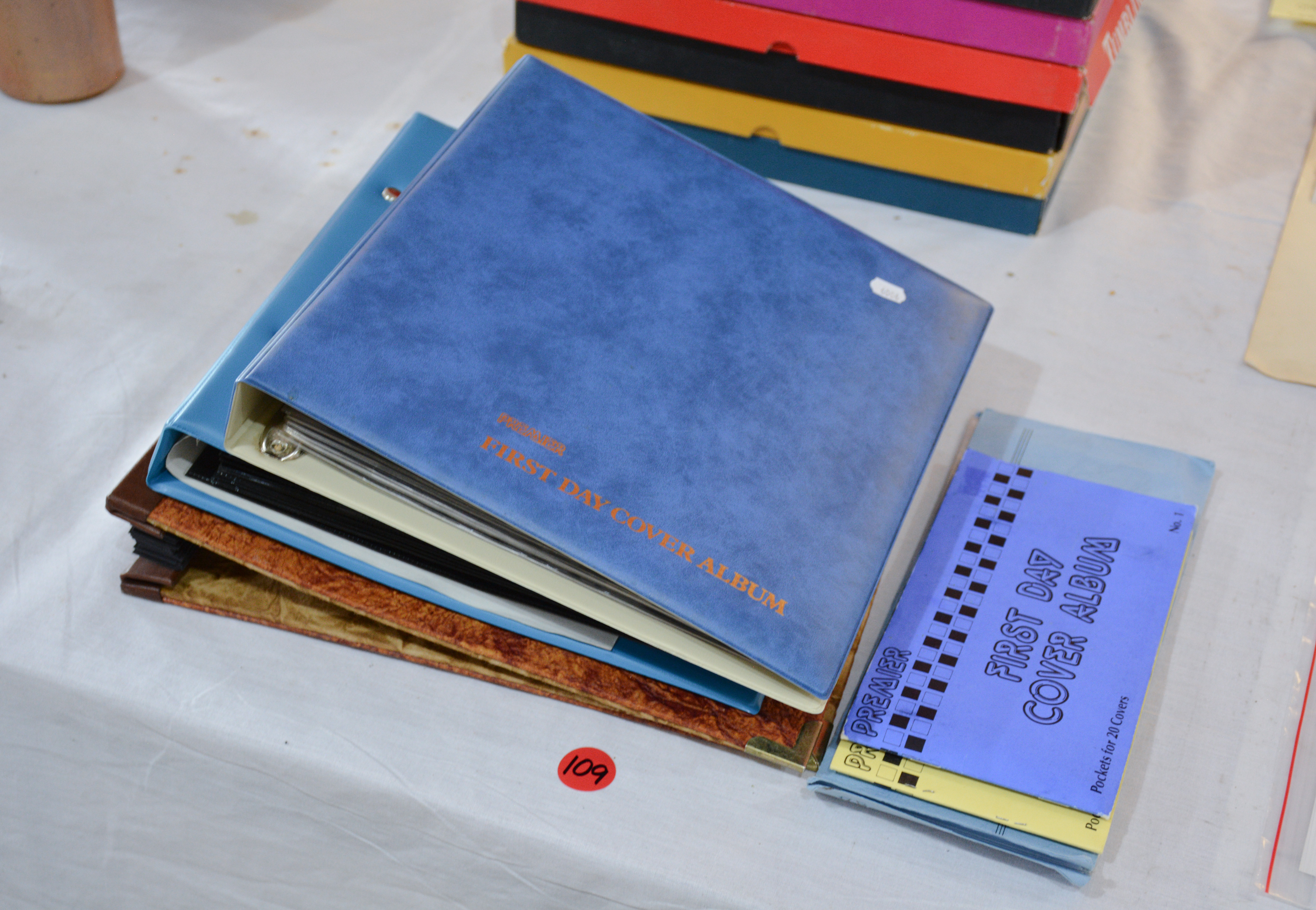 Collection of First Day Cover Albums — sold at auction in New Zealand for $15