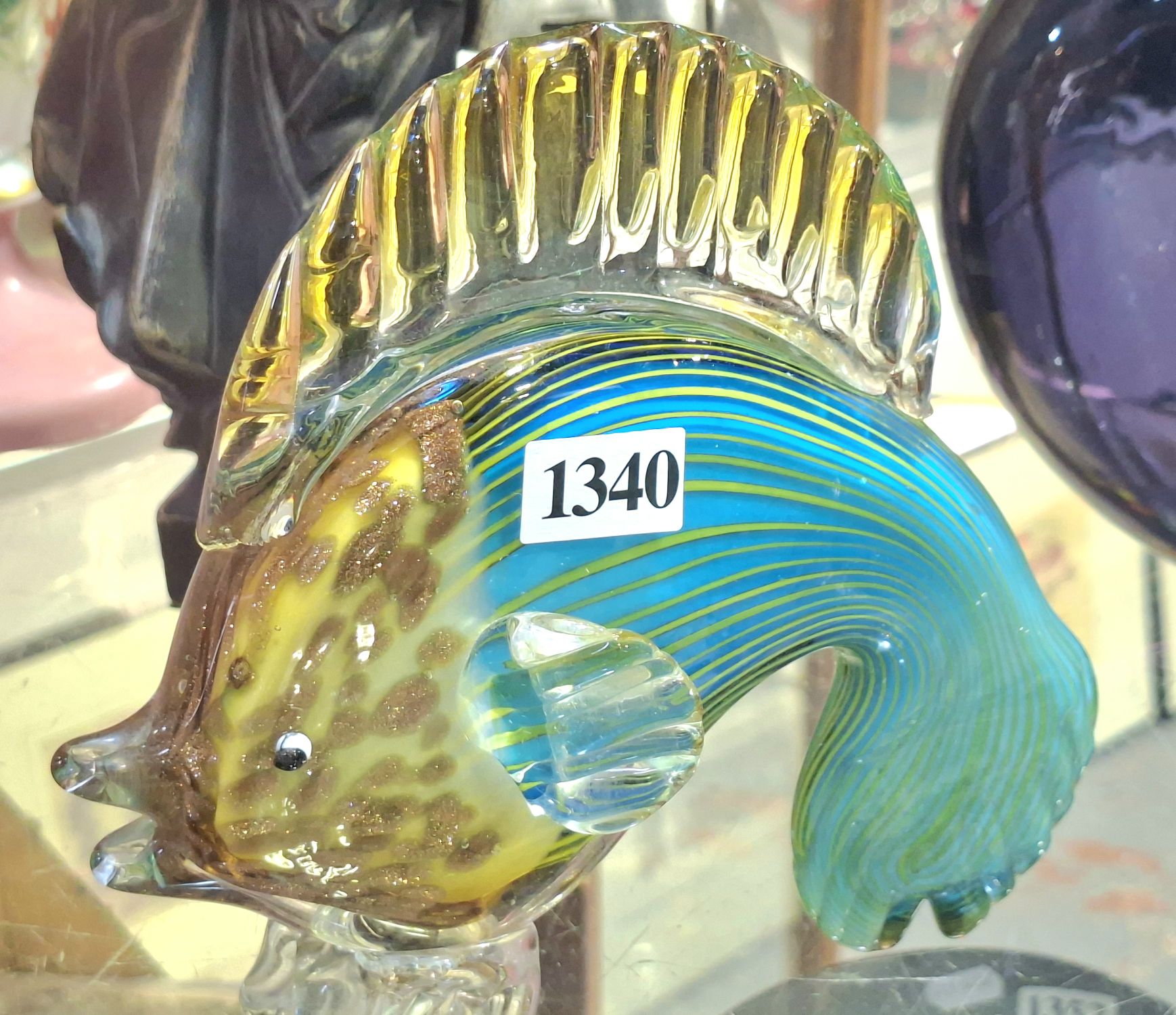 1340 · ART GLASS FISH