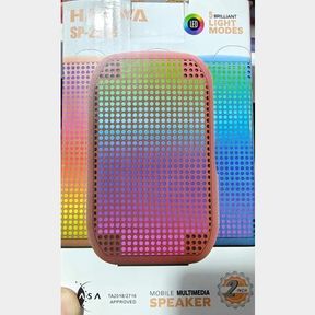 HARWA SP-2228 SMALL RGB BLUE TOOTH SPEAKER - 52055/10326