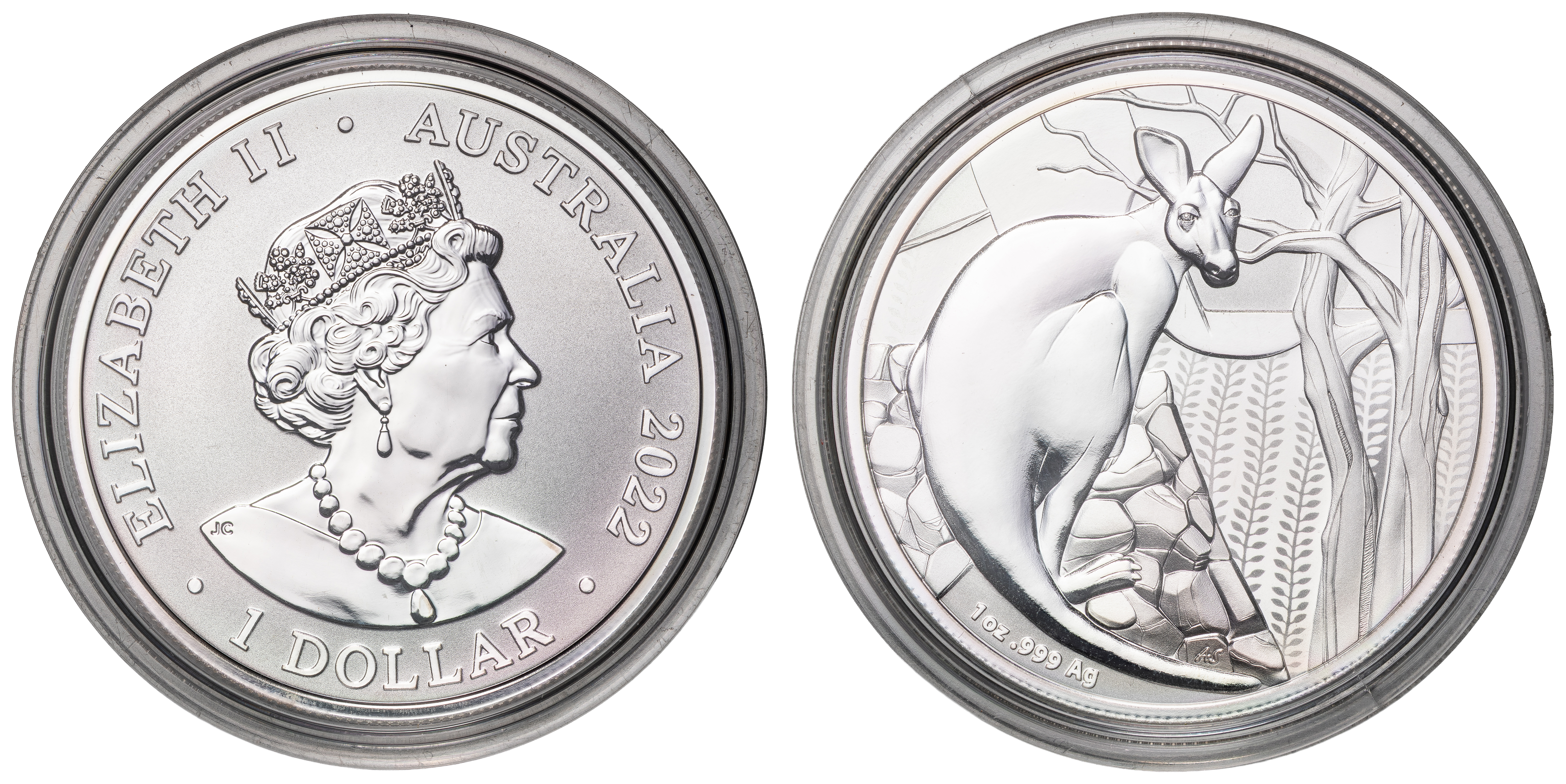 Elizabeth II, RAM - Impressions of Australia, One Dollar, 2022, FDC