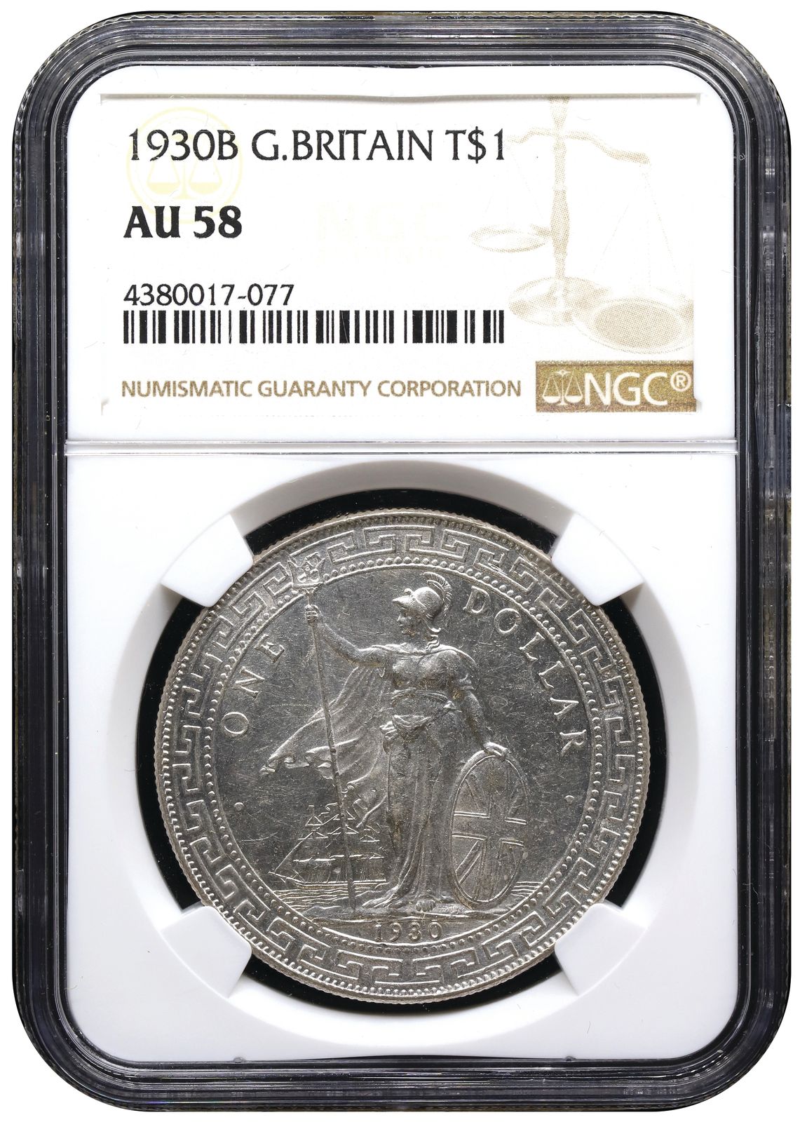 1976 G.BRITAIN 1 Sov AU 58 NGC認定