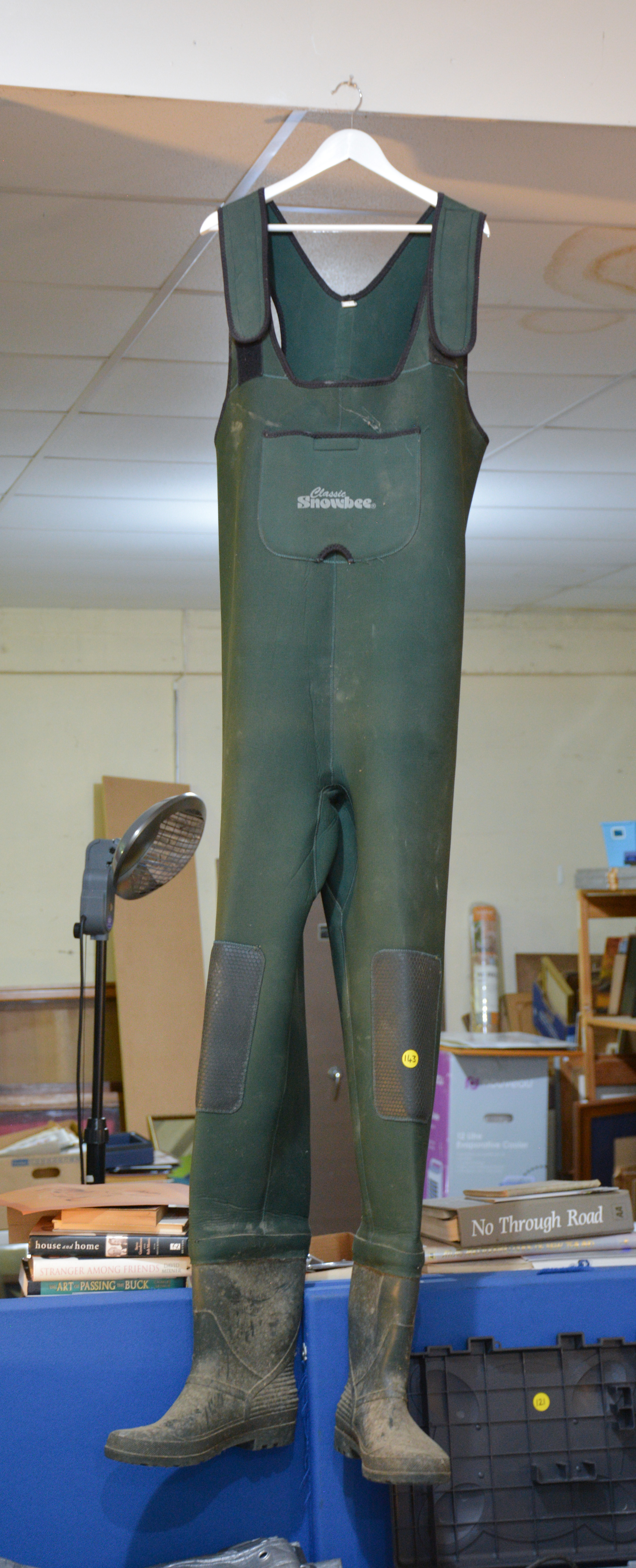 Classic Snowbee Green Chest Waders — sold at auction in New Zealand for $20