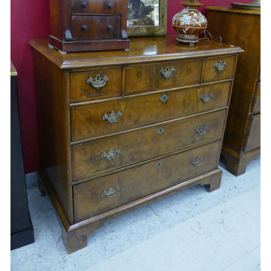 English 18th Century Chippendale Dresser Chest- 36x39x21''
