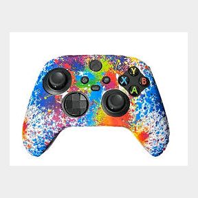 Unibright Silicone Covers Splatter and Space for Xbox Series S/X Pack of 2 |