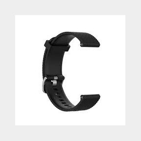 We Love Gadgets 22mm Replacement Watch Strap Band For Smart Watches - Black - Bar 9901056363358-51748/728