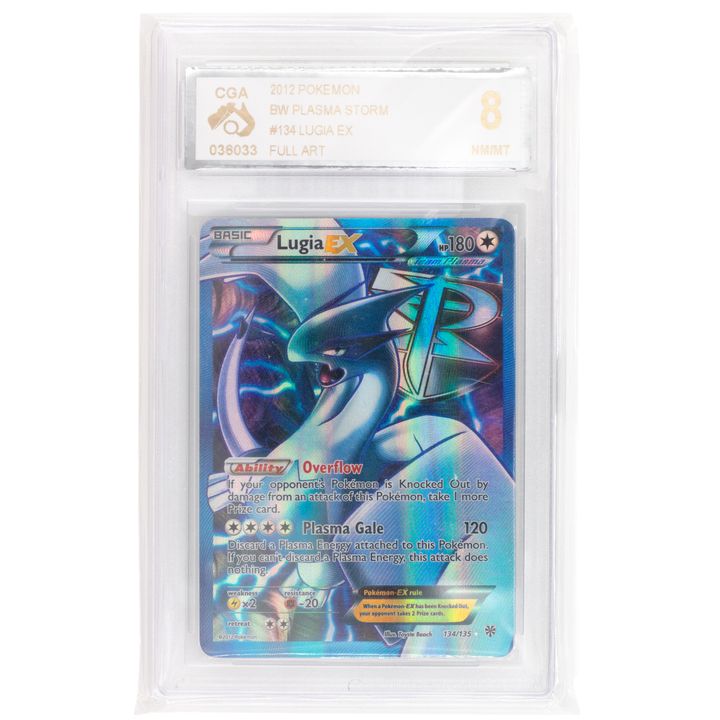 Pok�mon, Lugia EX, 2012, 8, Near Mint/Mint