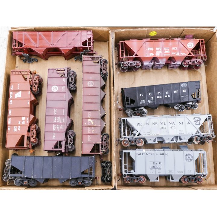 2 Boxes Brass O Scale Train Hoppers