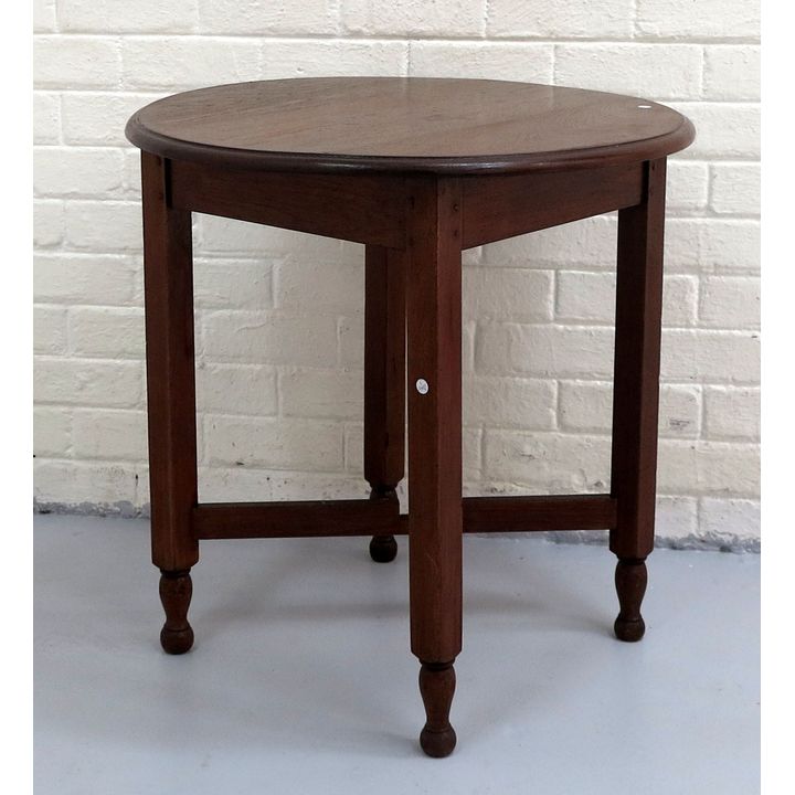 TEAK LAMP TABLE