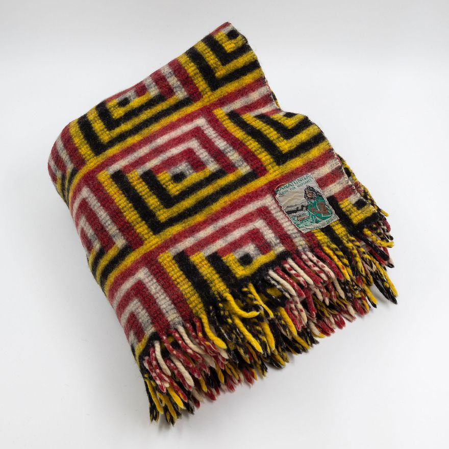 Roslyn Dunedin textiles - Early Manatunga travel rug