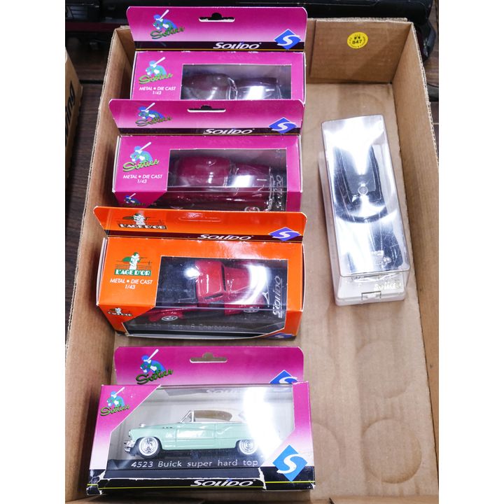 Box Solido Diecast Cars in Boxes