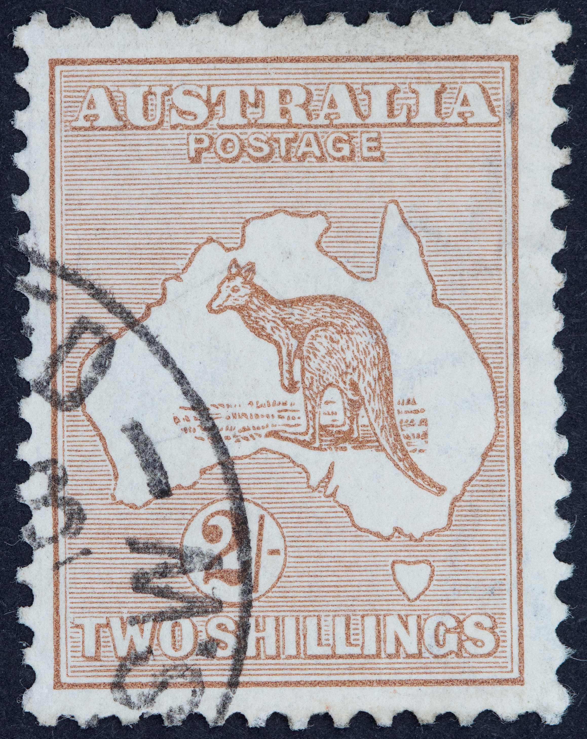 326 · Second Watermark, Two Shillings, 1915, Fine