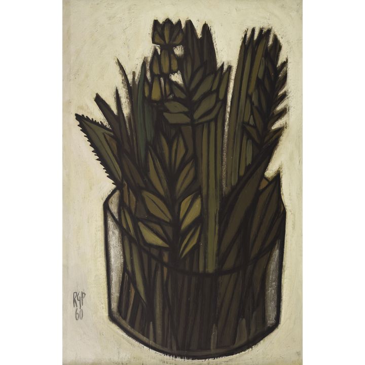 Rosalyn Gale Powell ''Black Weeds'' 1960 Oil