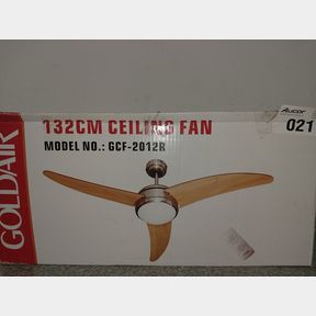 GOLDAIR - 3-BLADE CEILING FAN 132CM - WITH REMOTE -GCF-2012R