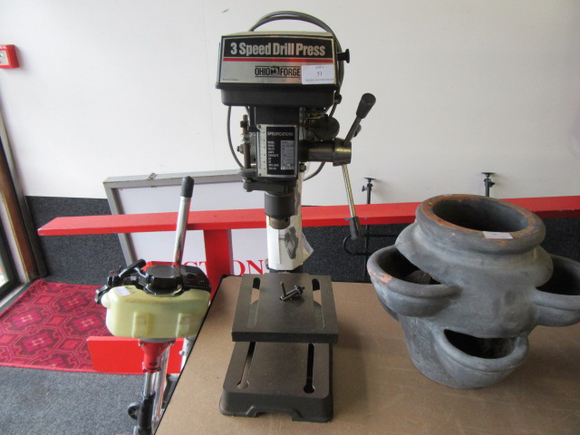 Ohio Forge 3 Speed Drill Press | Nelson 