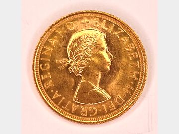 1965 ELIZABETH II PRE-DECIMAL GOLD SOVEREIGN