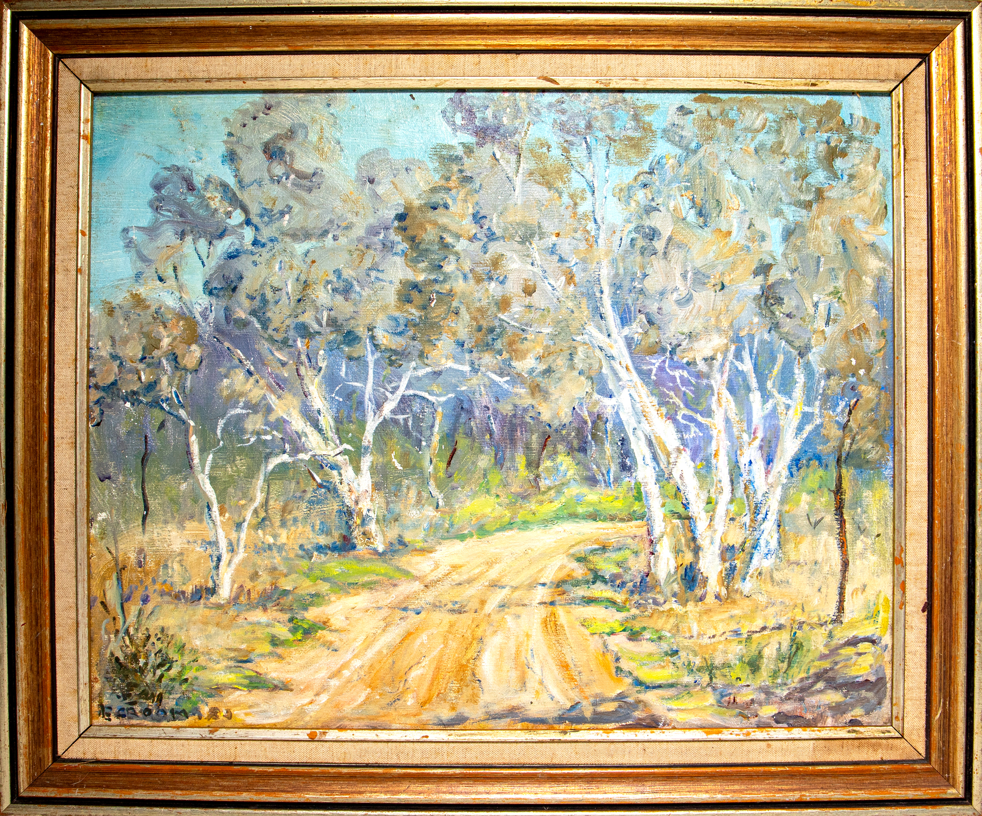 421 · E. Groom, Untitled (Country Road)