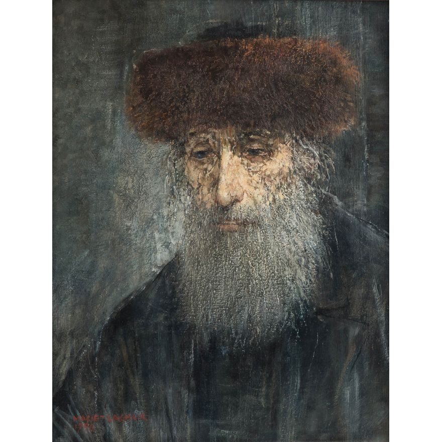 Maciej Lachur | Rabin w sobolowej czapie, 1996 r.