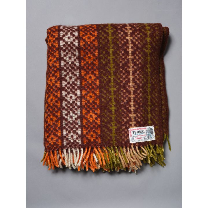 Te Ariki (Onehunga Woollen Mills), Travel rug