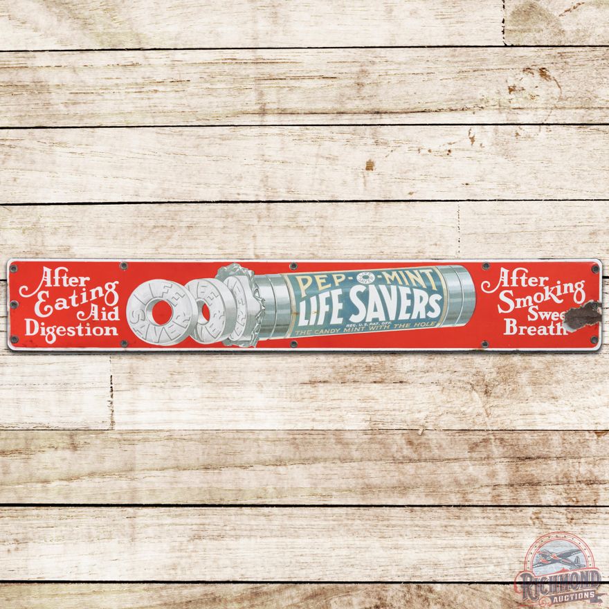Live Savers After Eating Aid Digestion After Smoking Sweet Breath SSP Sign - 8.25