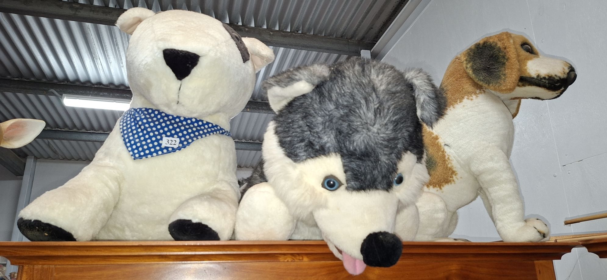 Large Plush Dogs