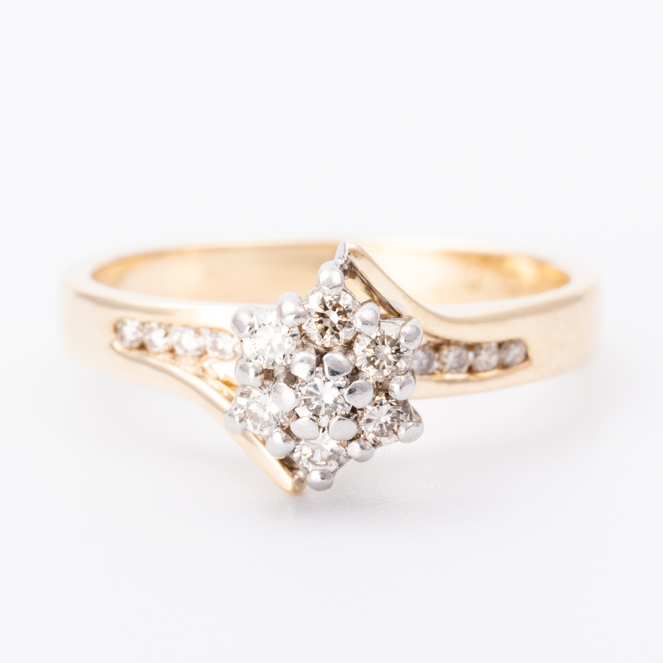 0.22 Carat Diamond Ring 9ct Gold