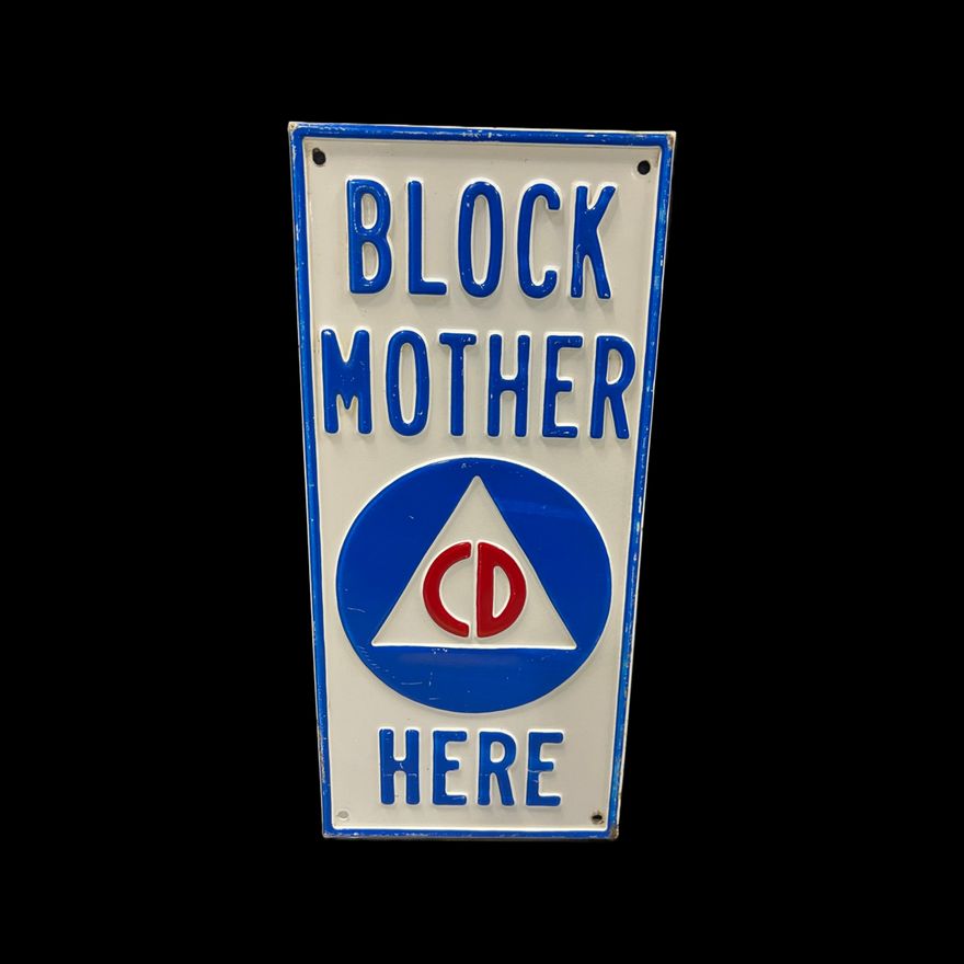 Block Mother Cd Here Sign